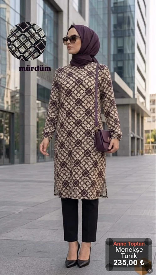 Menekşe Tunik — görsel 2