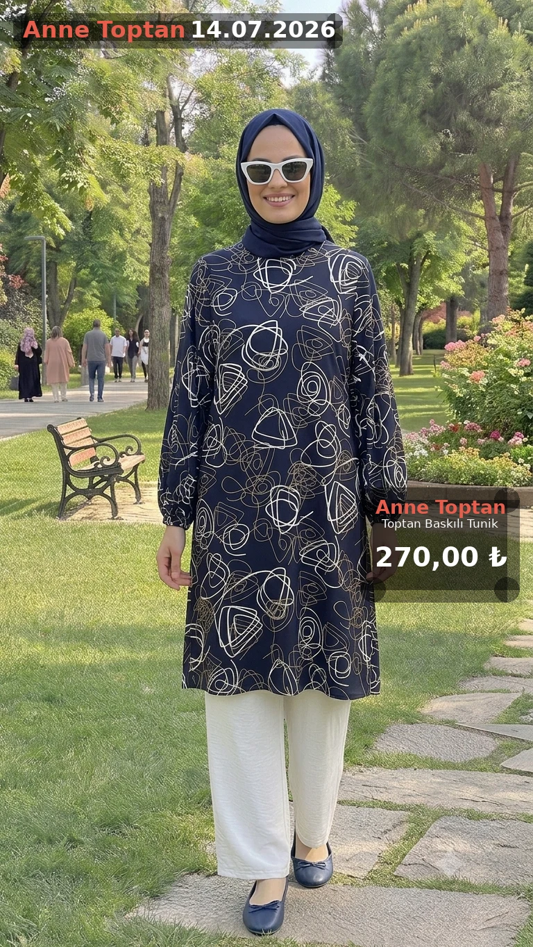 Toptan Baskılı Tunik