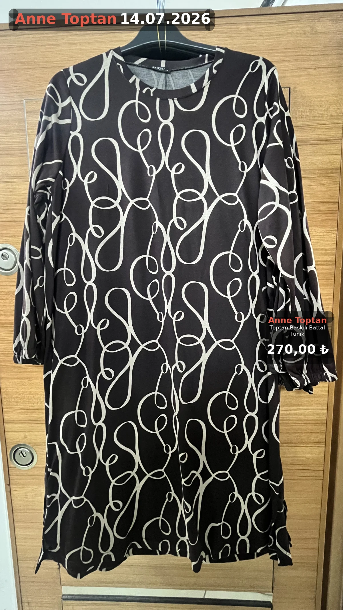 Toptan Baskılı Battal Tunik  — görsel 3