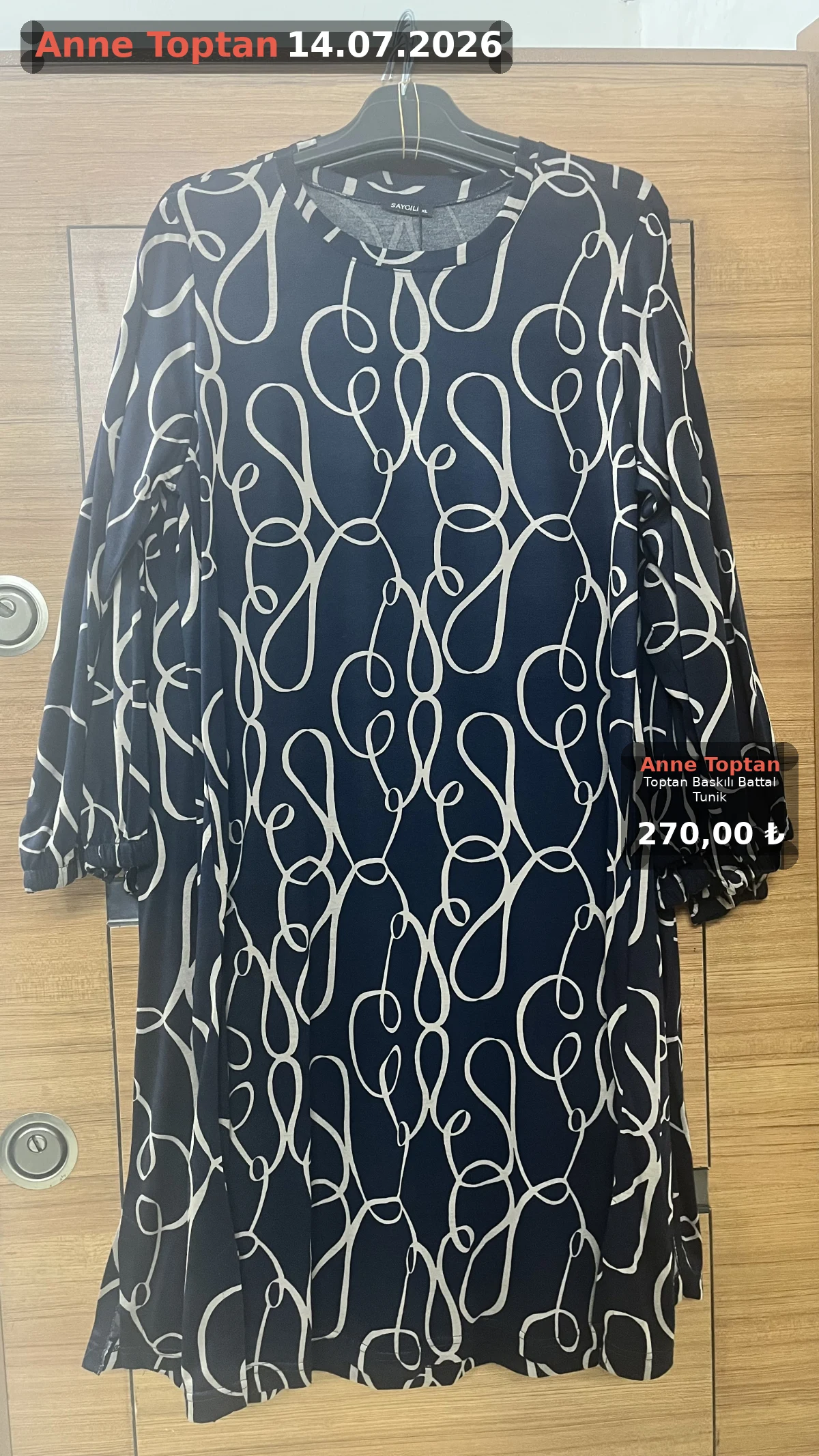 Toptan Baskılı Battal Tunik  — görsel 4