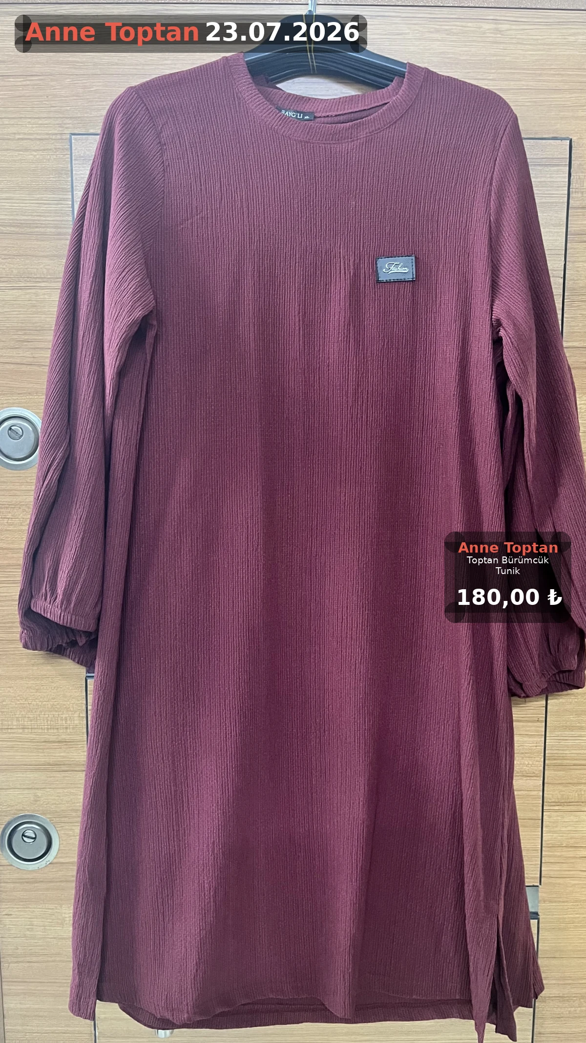 Toptan Bürümcük Tunik — görsel 3