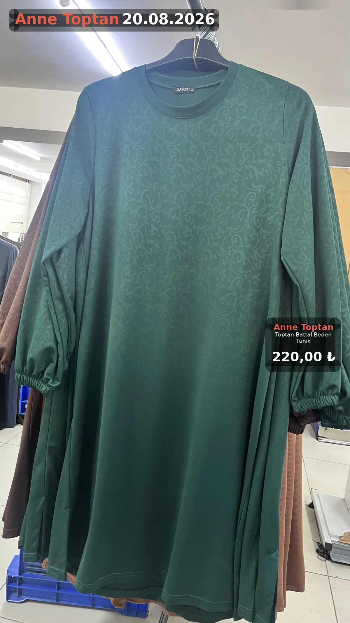 Toptan Battal Beden Tunik — görsel 7