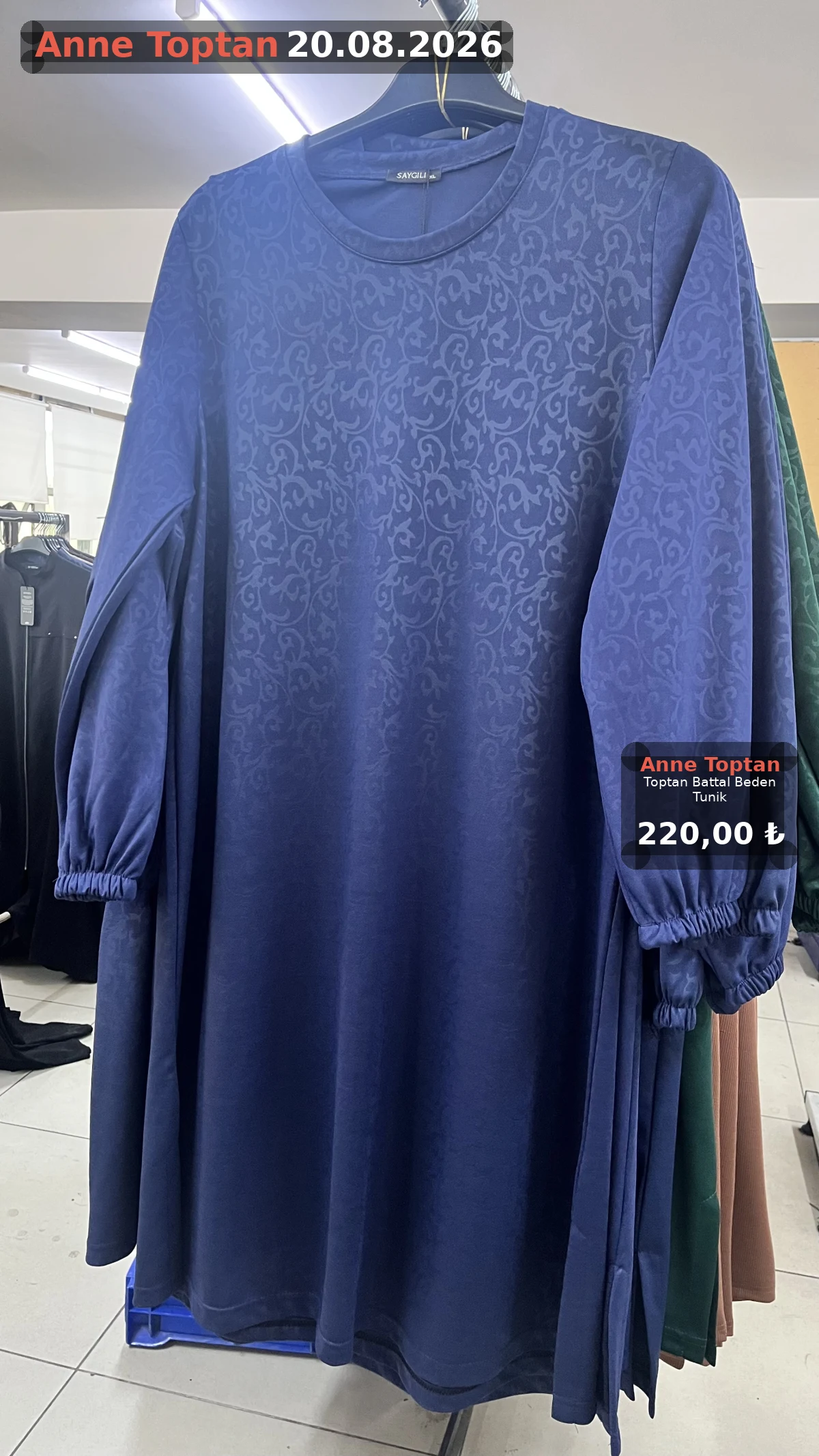 Toptan Battal Beden Tunik — görsel 8