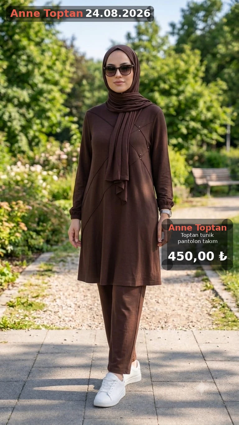 Toptan tunik pantolon takım